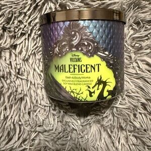 Disney Villains Maleficent Candle NEW Bath & Body Works 3-Wick Candle
